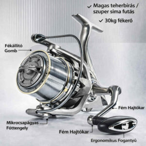 Legenda orsó dob fejjel– busa horgászatra tervezve