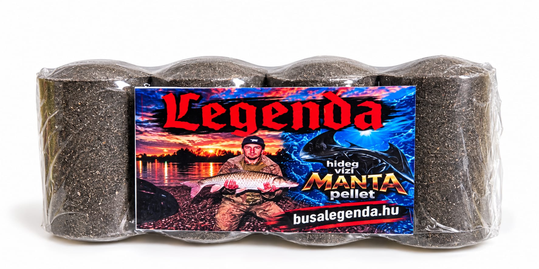 Márnázó fenekező tabletta hidegvízi MANTA perlettel 80 gr (4 db)