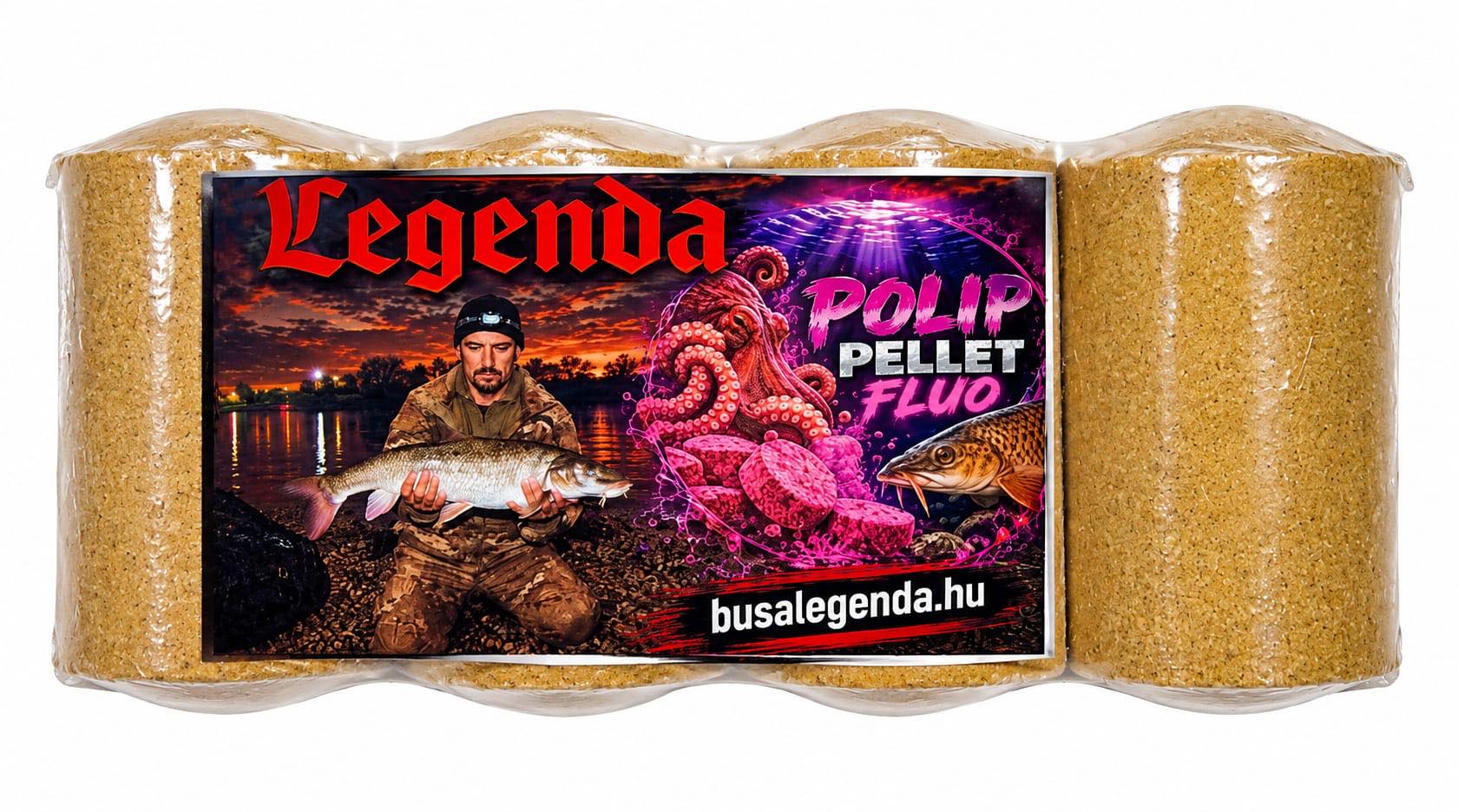 Márnázó fenekező tabletta polip-fluo perlettel 80 gr (4 db)
